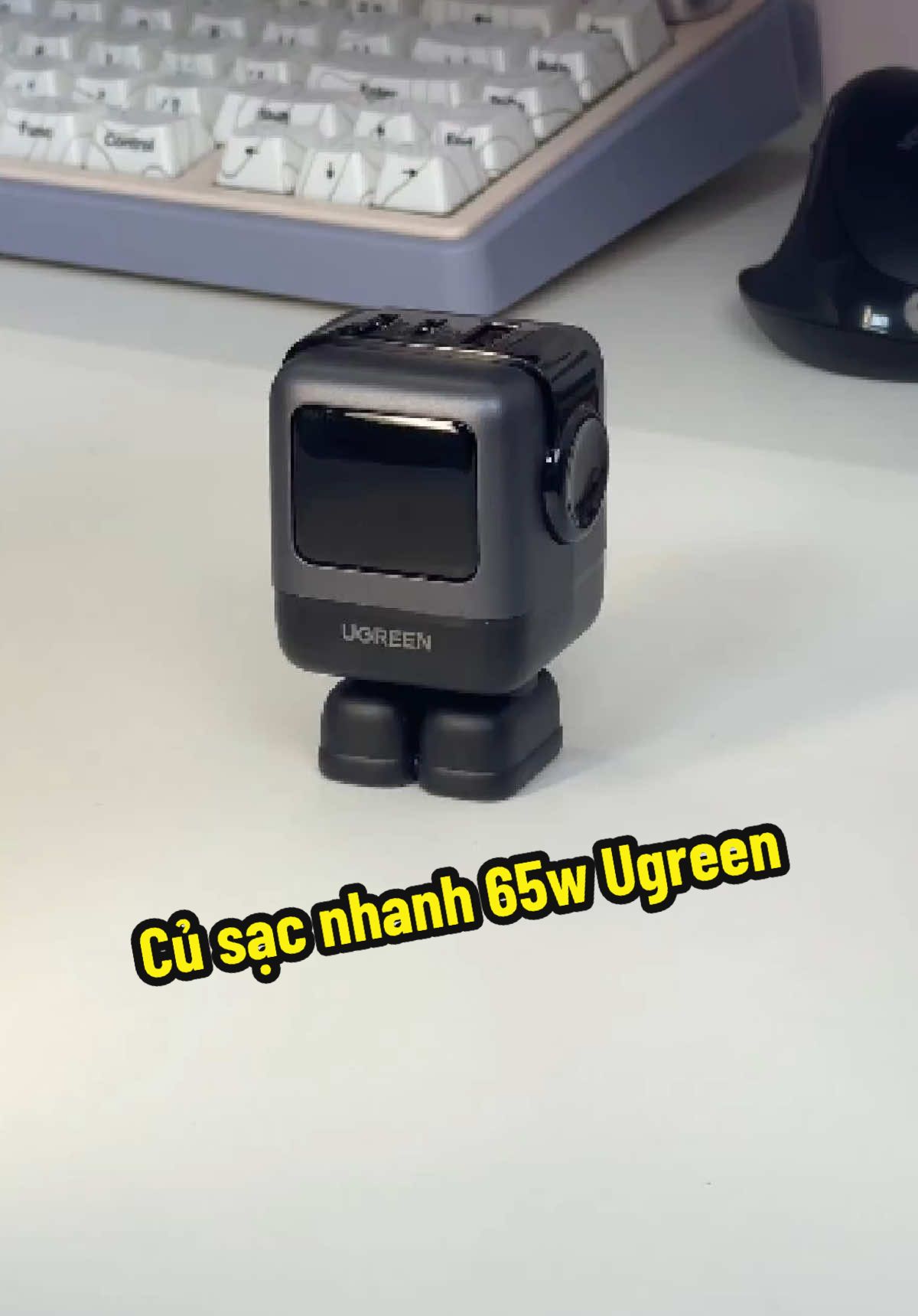 Củ sạc nhanh 65w Ugreen #cusacnhanh #decor #ugreen #review #sacnhanh 