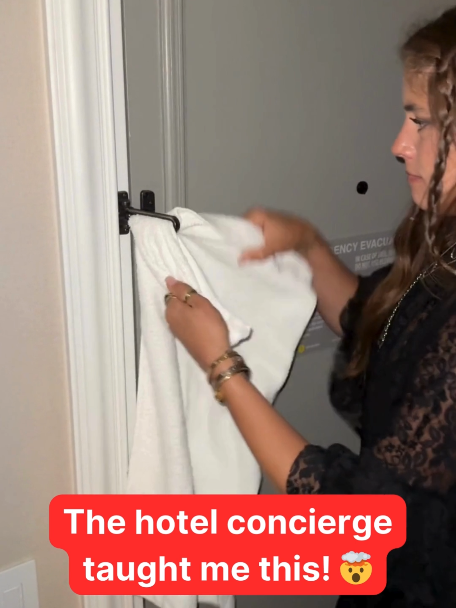 This is always the first thing I do when I check-in to a hotel! 😱