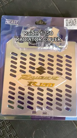 Raider R150 Fi Motorcycle Radiator Alloy Iron Cover #raider150firadiatorcover #radiatorcover #raiderradiatorcover 