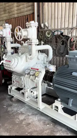 Lên Cụm Máy nén MYCOM N42B đấu 1 cấp chạy đá cây và đá viên...