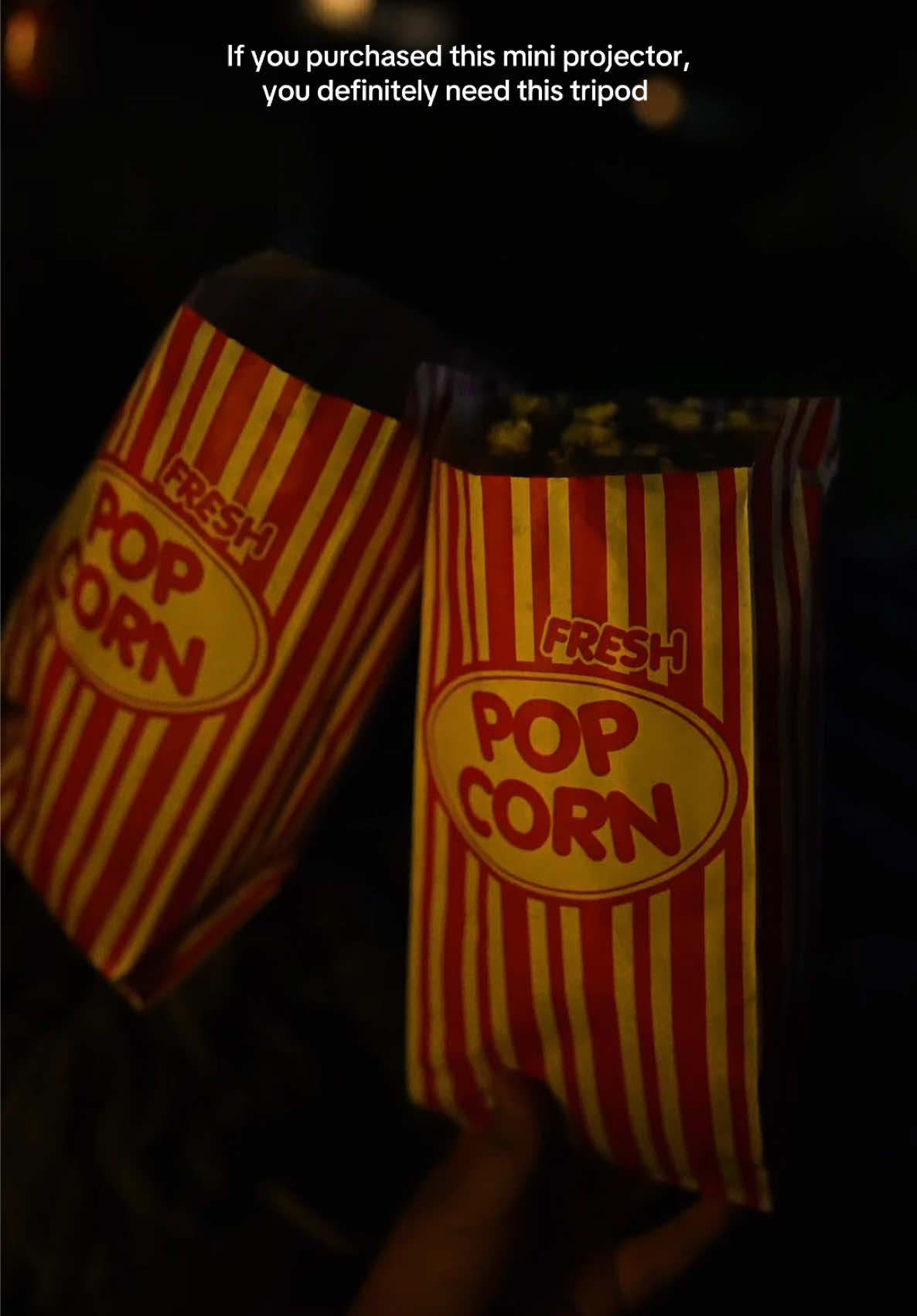 Click the orange cart for yours🍿🎥🌃 - - - #summernights#outdoormovienight#projectorstand#projectortripod#tiktokshop#datenight#dateideas#couples#couplegoals#outdoorcinema#horrornights 