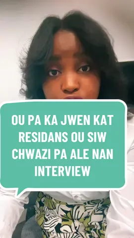 Missing your USCIS interview isn’t just a small mistake, it could get your whole case denied. Always reschedule before the date if you can’t make it. 📍 Si ou pa ale nan entèvyou USCIS ou, sa ka lakoz yo rejte aplikasyon ou. Si ou pa kapab ale, eseye replonje li avan dat la. This is not legal advice. For legal guidance specific to your case, speak to an immigration attorney. Sa a pa yon konsèy legal. Pou èd legal sou ka ou, pale ak yon avoka imigrasyon. #USCISInterview #ImmigrationTips #EntèvyouUSCIS #ImmigrationHelp #LegalAdvice #ImmigrationLawyer #TiktokImmigration #RescheduleInterview #KonsèyLegal #TikTokAyiti