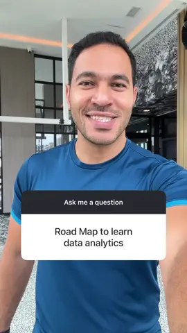 Data analytics roadmap  لأى حد حابب يبدأ فى المجال ويتوكل على الله ده اللى أنا مشيت عليه شخصيا وبعدها بدأت المشاريع⁩⁩