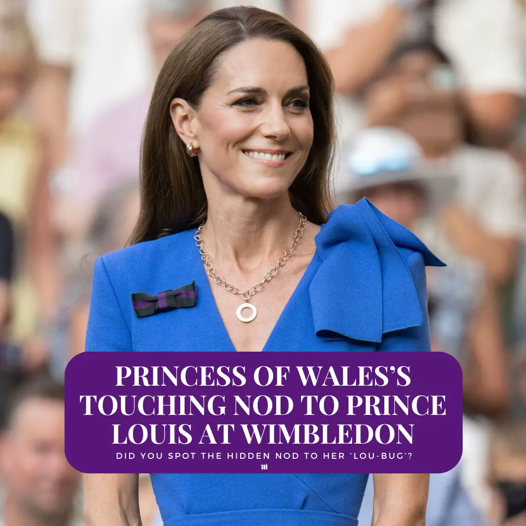 Princess of Wales’s sweet tribute to son as he misses Wimbledon final Prince Louis was absent from the Wimbledon men’s final, but his mother paid a touching tribute by wearing a £3,000 gold pendant featuring his April birthstone. The Princess of Wales, 43, affectionately calls her son ‘Lou-bug’ and accessorised her royal blue outfit with the Daniella Draper necklace, keeping Louis ‘close to her heart’ despite his absence. Louis, who turned seven in April, last delighted fans at Trooping the Colour in June, but stayed home while his parents and siblings, George and Charlotte, attended SW19. Read more on dailymail.co.uk. #katemiddleton #uk #princesscharlotte #princegeorge #princelouis #royalfamily 
