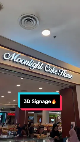 3d Signage for @Moonlight Cake House  Naikkan imej bisnes anda, tarik lebih ramai pelanggan! Order dengan kami sekarang! #Signboard3D #MPSAdvertising #SignageMalaysia #BisnesLokal #BrandingPower #KuantanBusiness #3DSignage #KedaiCantik”