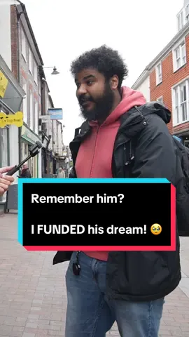 “Anything is possible if you put your mind to it”  I LOVE this guys energy! 🥹 #simonsquibb #business #dream 