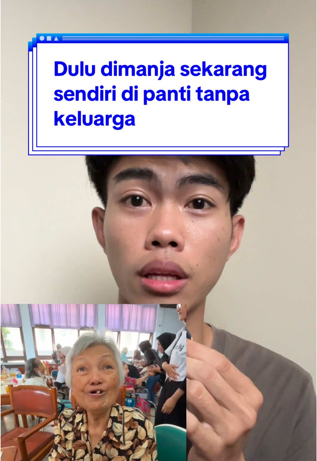 Kalau nanti tua, siapa yang selalu ada disamping kamu? #panti #volunteer #dewasa #tua #fyp #relatable 