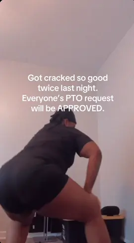 Good Morning ☀️  #requestapproved #nastydancer #spicyblack #idgaf #mondaymotivation #vibes #cracked #mrnastytime #wehadatimelastnight #havingagoodday #blacktwitter #blackinstagram #BlackTikTok #viralreels #happymonday #worldwide #global #maincharacterenergy #maincharactervibes #officehumor #corporatelife #timeoff 