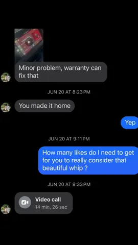 Asked my husband how many likes I need for a new car… his answer had me SHOOK 😭🚗 #ManifestationInMotion #TikTokChallenge #HowManyLikes #CouplesGoals #NewCarChallenge #FYP #ViralVideo #LikeForCar #TikTokTrend #MarriedLife #SupportiveHusband #CarTok #DreamCar #RelationshipGoals #GetTheLikes #TikTokCouple
