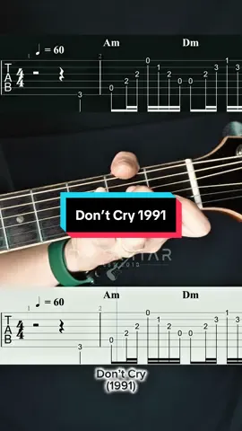 Don’t Cry 1991