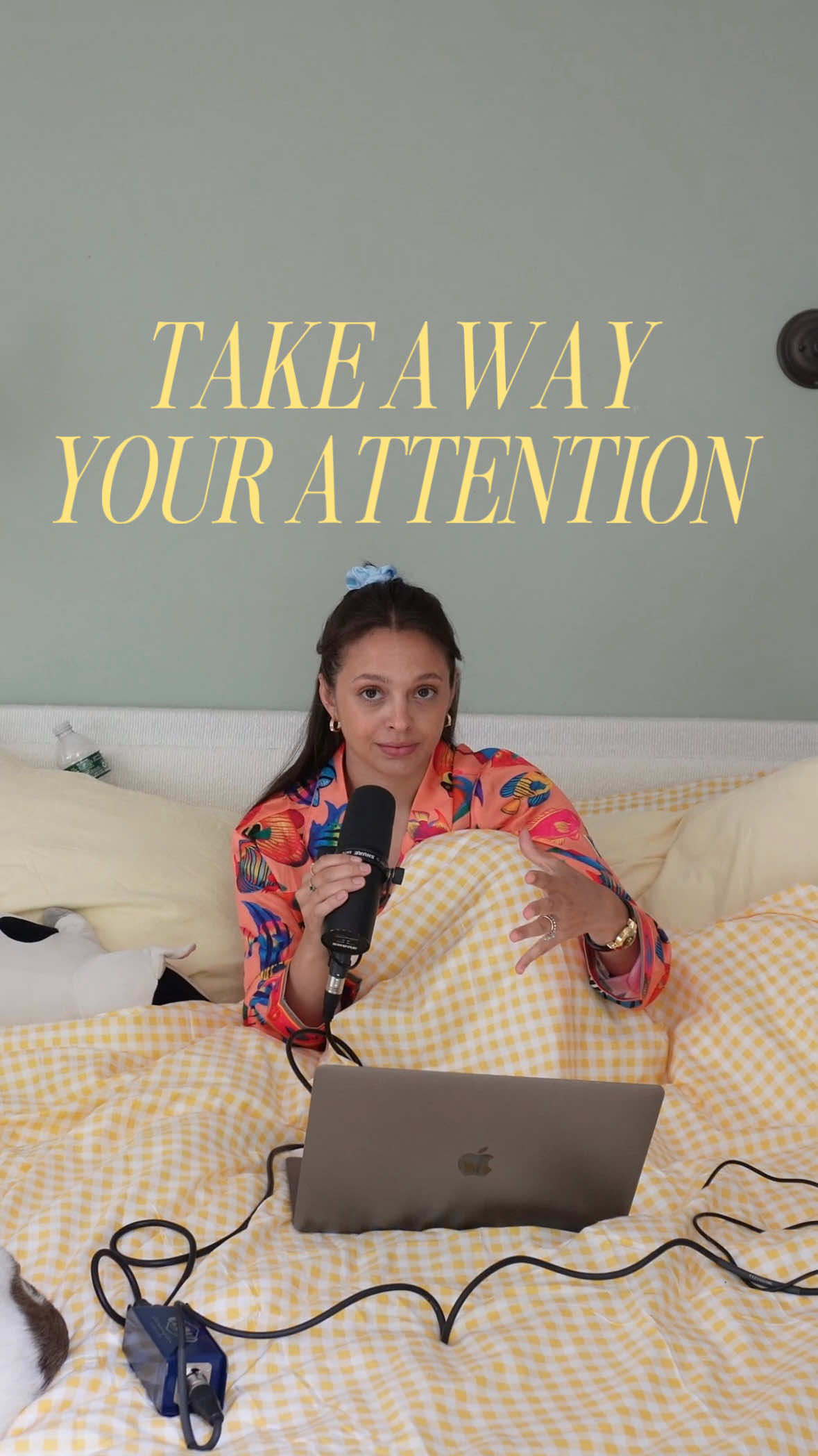 if you don’t like something, just take away it’s only power: your attention 💭