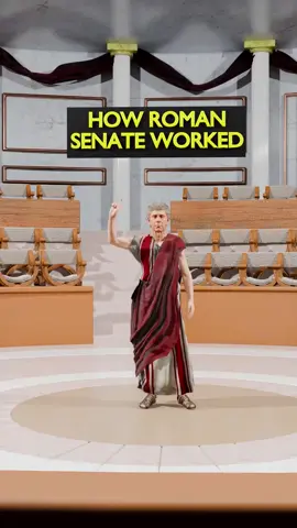 This is how the Roman senate worked🤔🤔 #fyp #viral #history #facts #romanempire #romansenate 