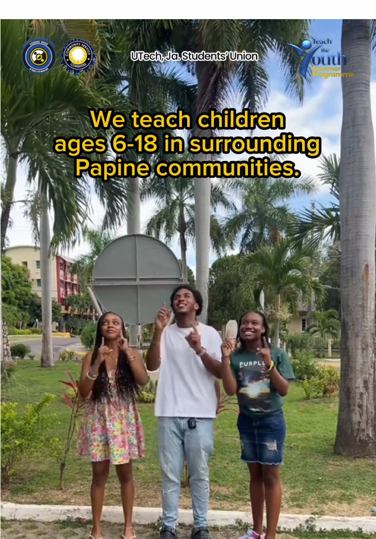 DID YOU KNOW ⁉️⬇️ The Teach the Youth Summer Programme sees the @utechstudentsunion and @heartnstatrust volunteers going into surrounding inner city communities of the Papine area to teach students between the ages of 6-18. 🧒🏾👦🏾 The programme proudly aims to advance the goals of Quality Education (SDG 4) and Zero Hunger (SDG 2), fostering meaningful impact among our nation’s youth. 🫡 Teach the Youth has been active for over 20 years and by virtue of this programme, the Council is a recipient of the Prime Minister’s National Youth Award for Excellence 2024 in the category of Youth Development. 🏆 This year, it will be expanded to accommodate 600 students across six communities, namely Tavern, Kintyre, August Town, Hermitage, Highlight View and Sandy Park. 📌 Stay tuned to our socials as we gear up to Teach the Youth TODAY!‼️💯📚 . . . #TeachTheYouth #TeachTheYouth2025 #BuildingTomorrowsLeadersToday #StrengtheningOurNation #YouthDevelopment #CommunityService #utechstudentsunion #USU2025 #TTY #TTY2025 #jamaicantiktok #utech #jamaicantiktok🇯🇲viral #viral #trendingaudio 