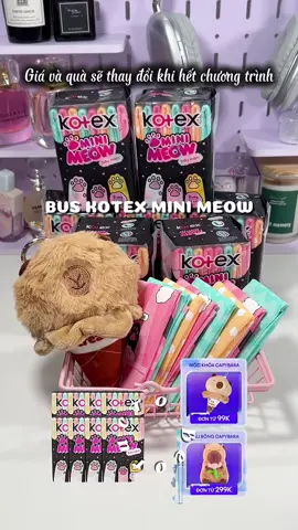 Mua Bvs cho mẹ tặ ng gấu cho con hehe🎁✨ #bangvesinh #kotex #bangvesinhkotex #viral #xh #Hot #Beorucro 