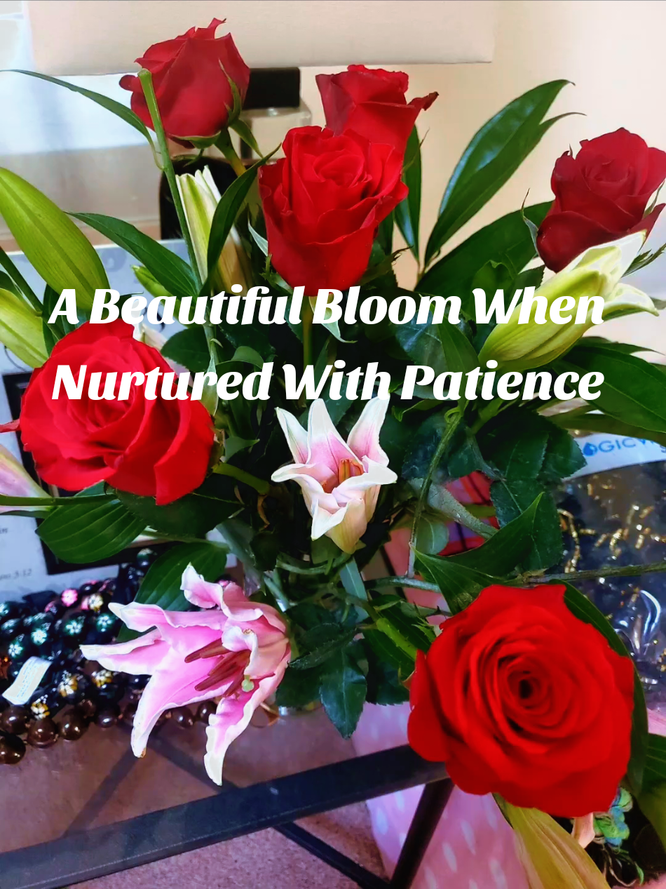 Like Flowers; Our Struggles Bloom Into Strengths When Nurtured With Patience! #rose #flower #strength #patience #beautiful 