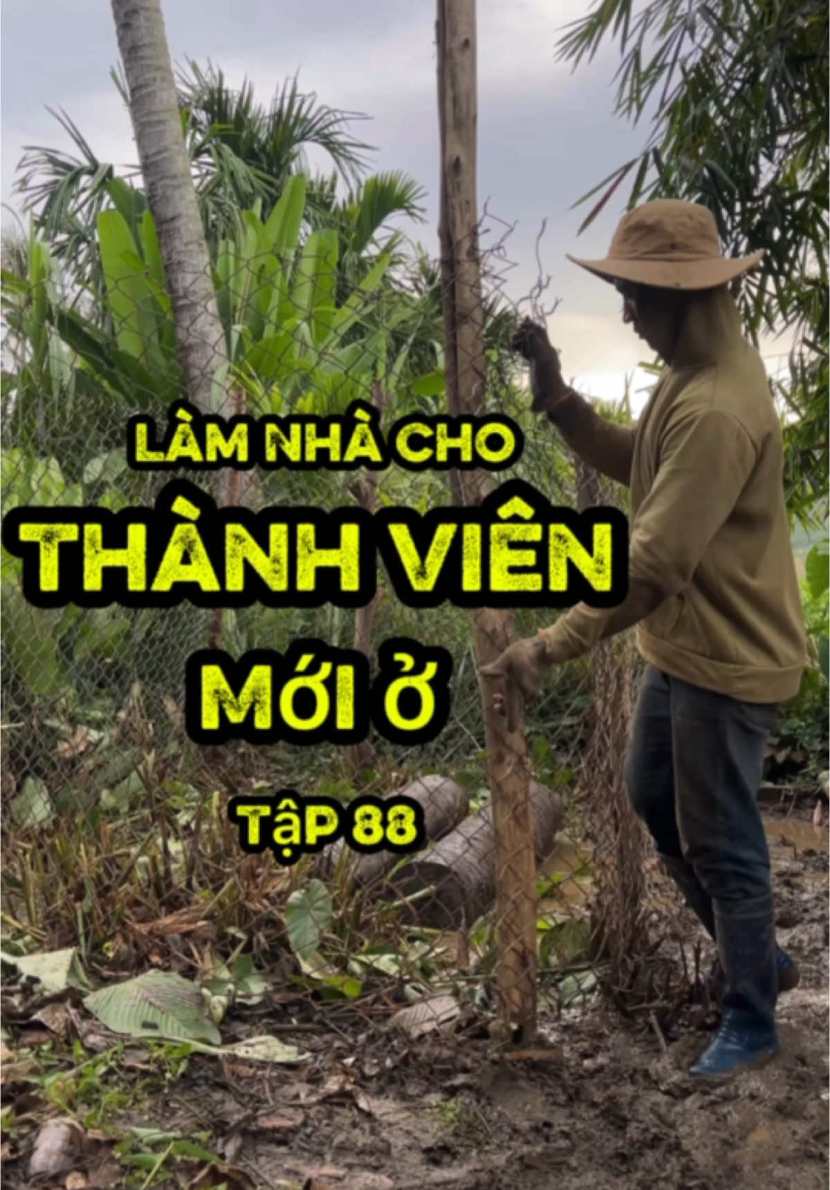 Làm Nhà Cho Thành Viên Mới Ở Tập 88 #HanhTrinhCuaQuoc #songtrongchuongbo #motminhtulap #TuLap #CuocSongMoi #LearnOnTikTok 