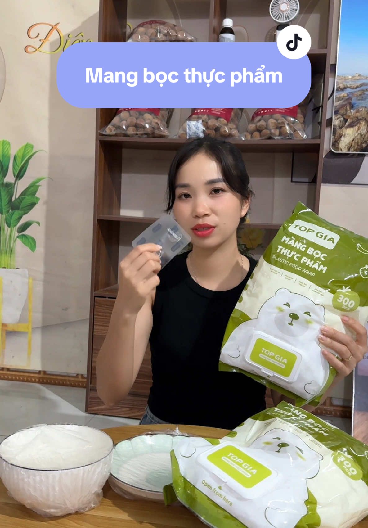 Màng bọc thực phẩm Topgia. #diepcoi #mamgbocthucpham 