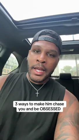 3 ways to make him chase you and be obsessed #obsessed #manifestation #relationshipadvice #manifest 