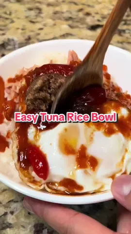 Filipino Spicy Tuna Rice Bowl 🥵 #tunaricebowl #EasyRecipe 