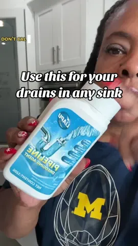 Great for clogged drains!!!! Absolutely works! #plumbing #uncloggingdrains #dredgingagent #liapu #pipelinedredger #KitchenHacks #dealsforyoudays  #tiktokshopcreatorpicks