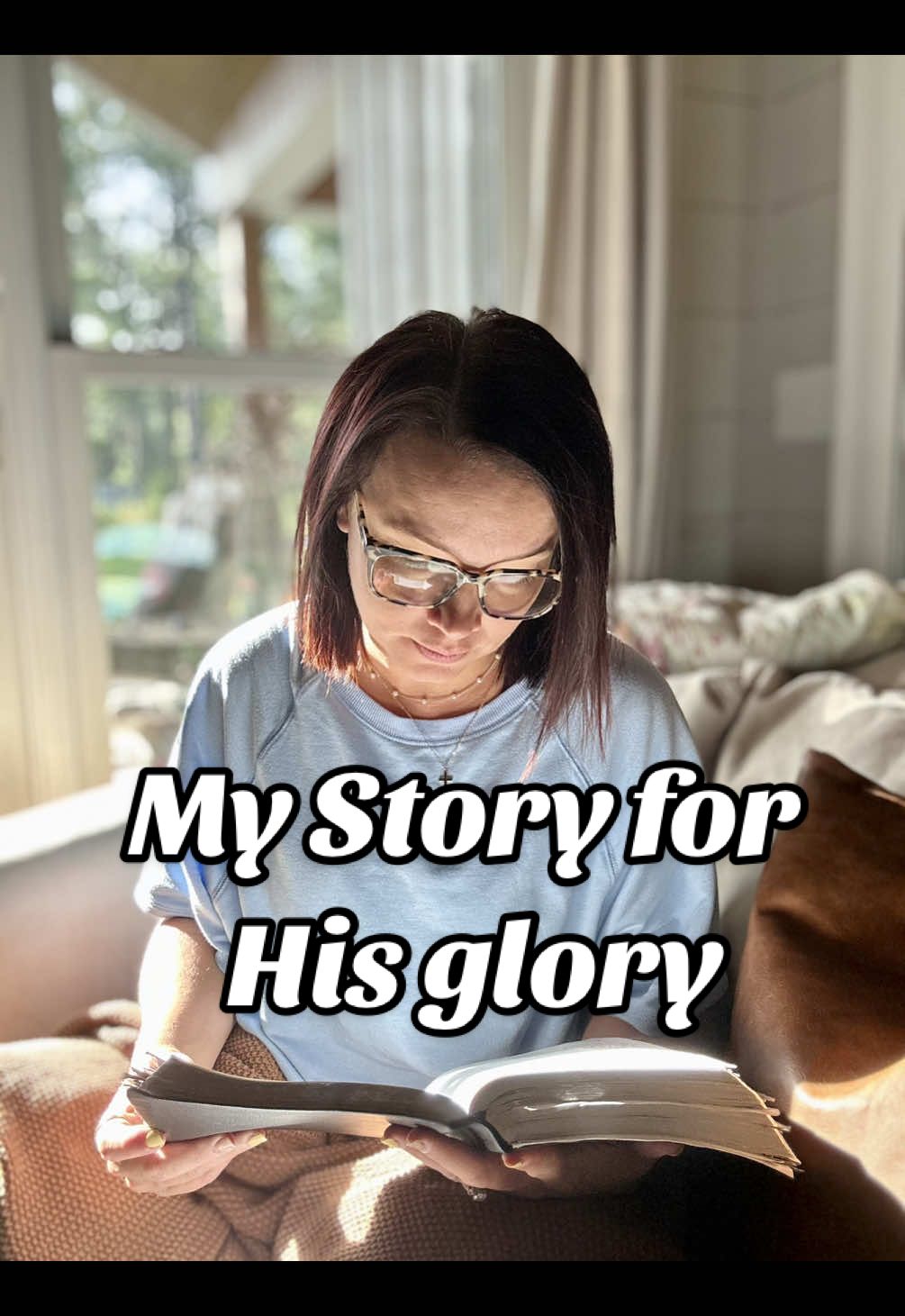 My story for His glory!  I challenge you to share your #testimony on your social media platforms! #shineaslightsintheworld #yourstoryhisglory #christiantiktok 