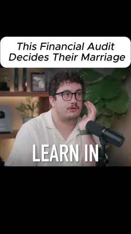 This Financial Audit Decides Their Marriage#finance #financialfreedom #findyouredge 