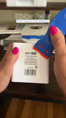 This sticker peelers took the stickers off so easily and no glue was left behind! 