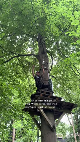 You heard it right! If you have tickets for Oasis in Heaton Park this July, Zip World Manchester are treating you! 🫶 From 10th July to 21st July you are eligible for 20% off adventures at Zip World Manchester!  This applies to all activities except the Treetot Nets!  All you need to do is follow this link to redeem your personal promo code! Use the code at checkout to receive your discount ⚡️ https://www.zipworld.co.uk/promotions/20-off-for-oasis-ticket-holders You will be asked for proof of your ticket on arrival, failure to show this will result in you being charged the remaining balance.  Head to our bio to find the link to book and don’t look back in anger 🤝 Yours truly, ZW x