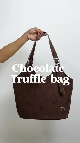 รุ่นทรัฟเฟิล สีช็อกโกแลต 🍫📸✨  #newcollection #miiziibag #กระเป๋า #bag #chocolate 