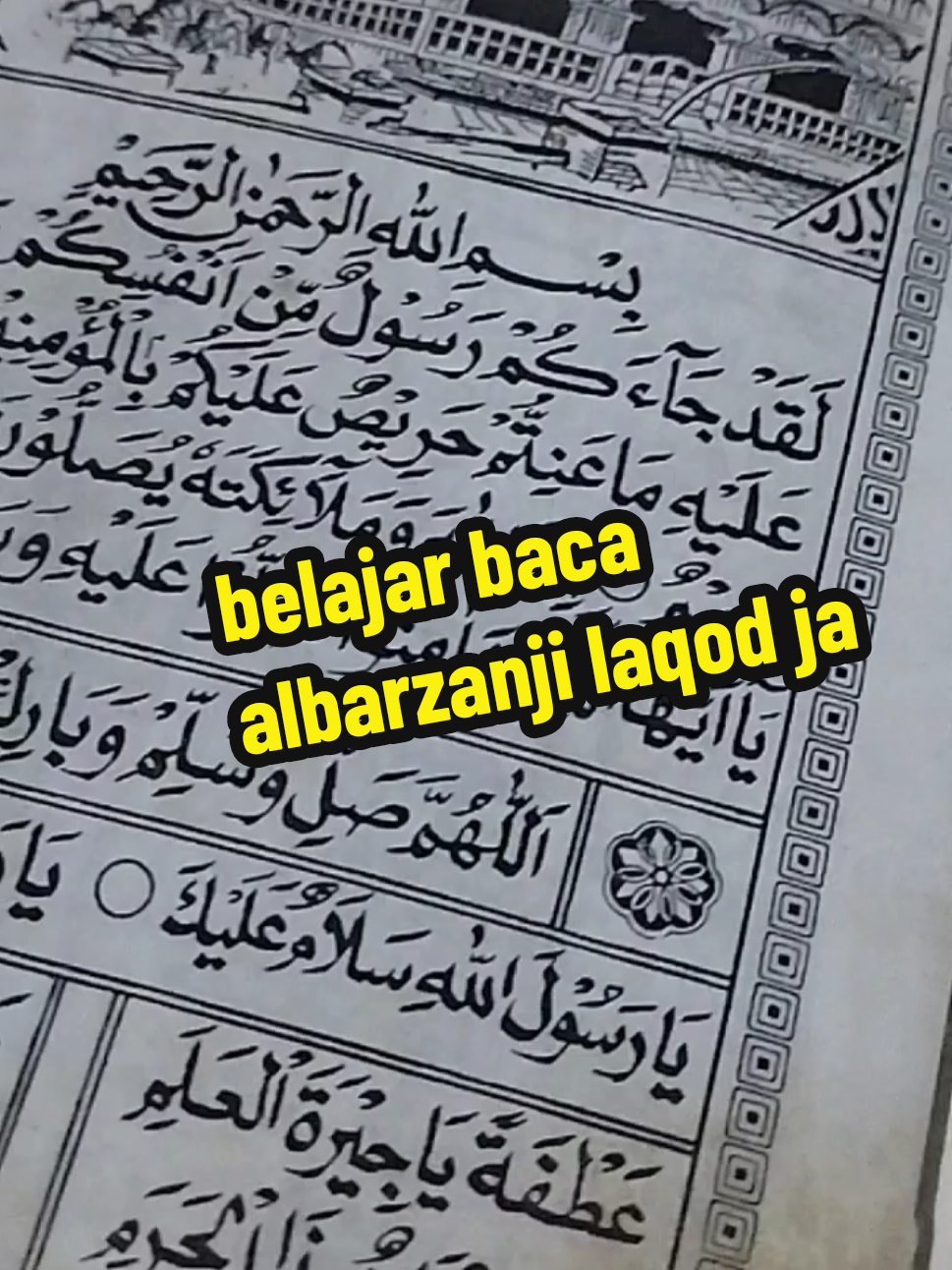 belajar baca albarzanji laqod ja #ngajibareng #sholawat #barzanji #bersholawat #kontenfyp #foryou 