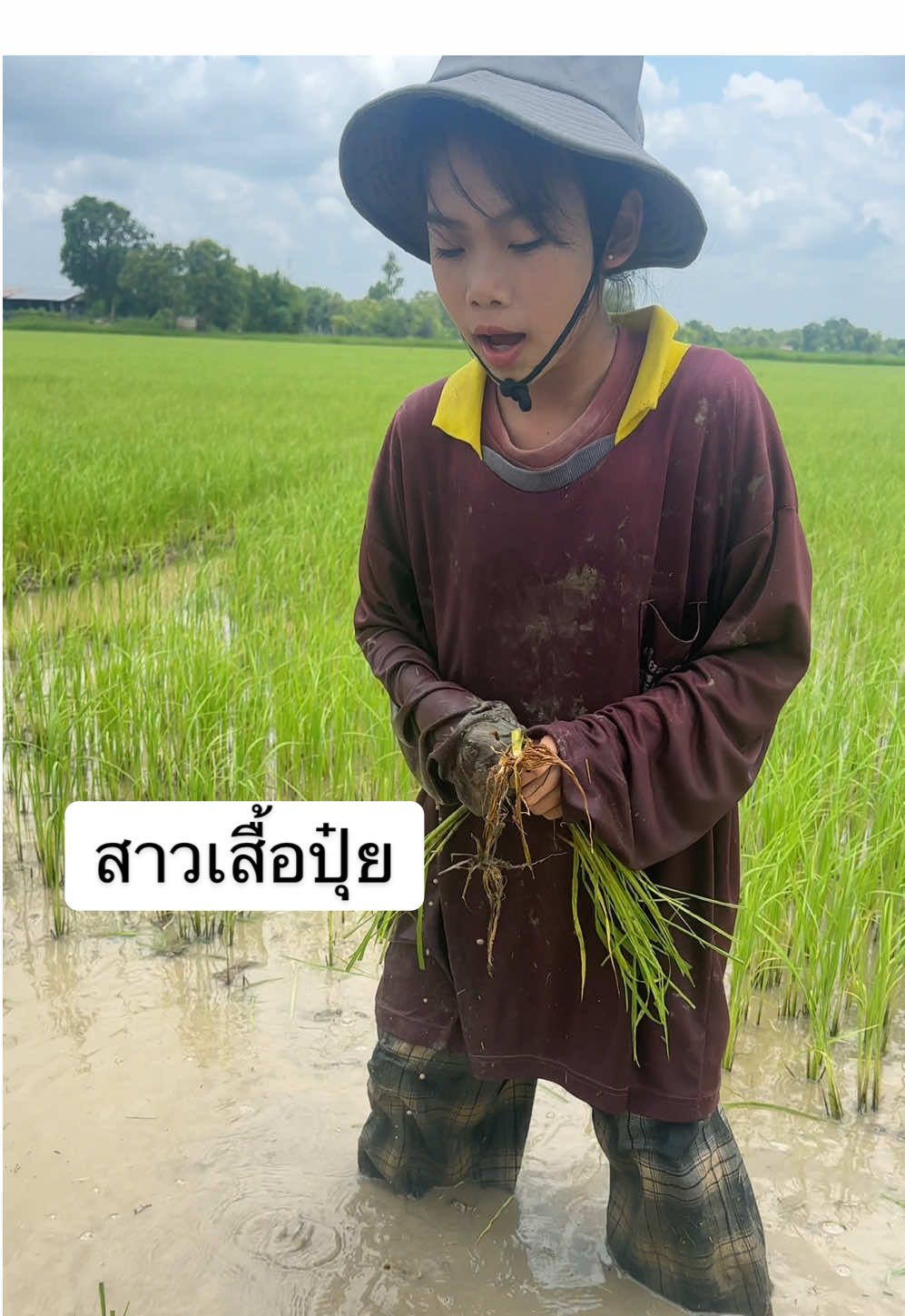 สาวเสื้อปุ๊ย น้องธิดาลาว #ธิดาลาวศรีวิไล #หอบฝันข้ามโขง 