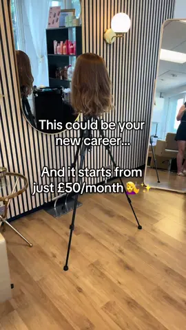 What if I told you £50 was all it took to start your new career? 💇‍♀️ Flexible, creative, and in-demand hair extensions could be your next big move. And yes, you can get started for just £50 a month. #NewCareerLoading #HairExtensions #SideHustleGoals #hairextensions 