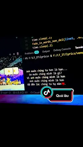 Em muon chung minh la gi… #it #coding #python #fyp #music #xh #listnhaccuatung 