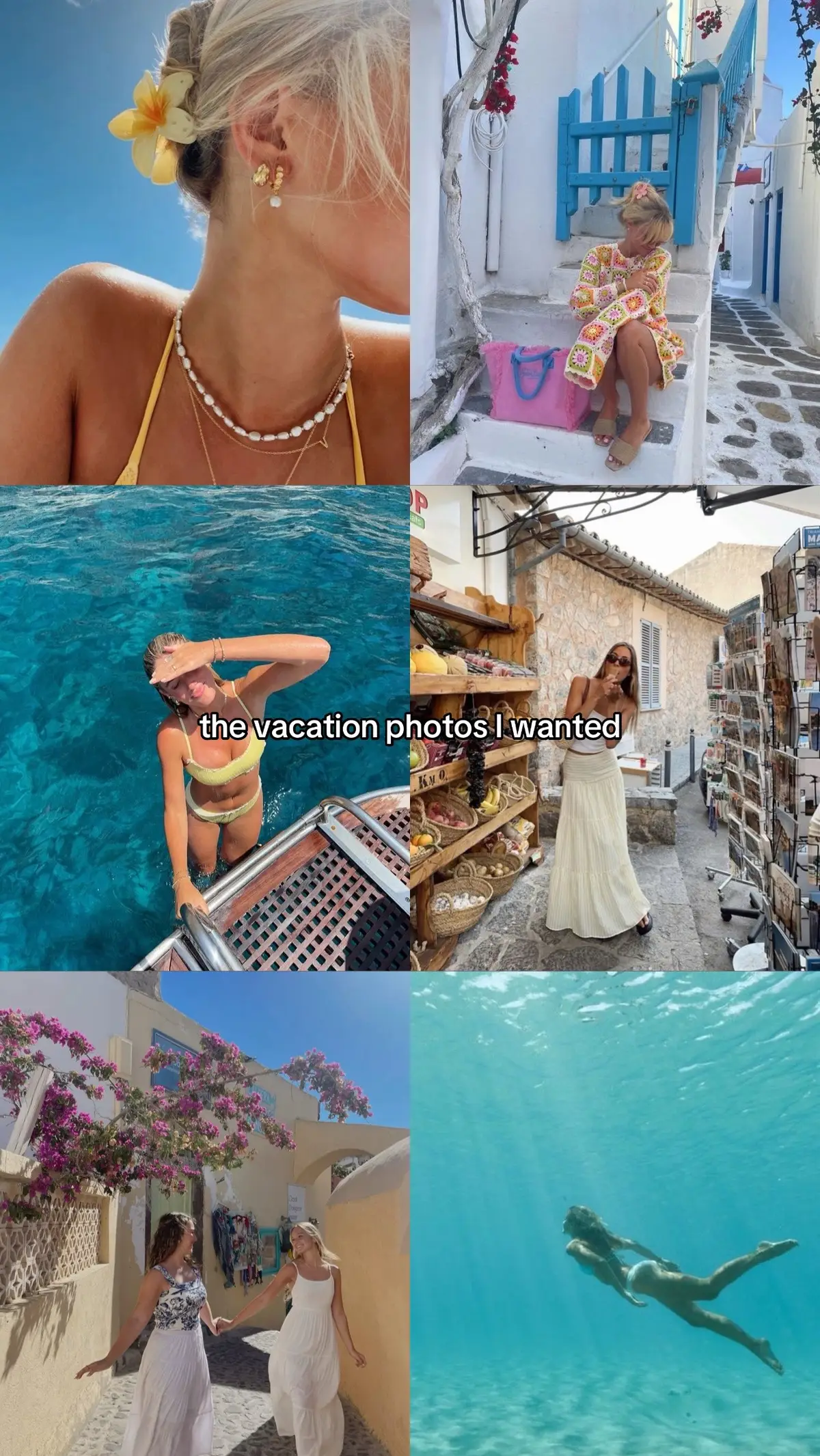 The photos I wanted vs the photos I got #greece #mammamia #greecetravel  