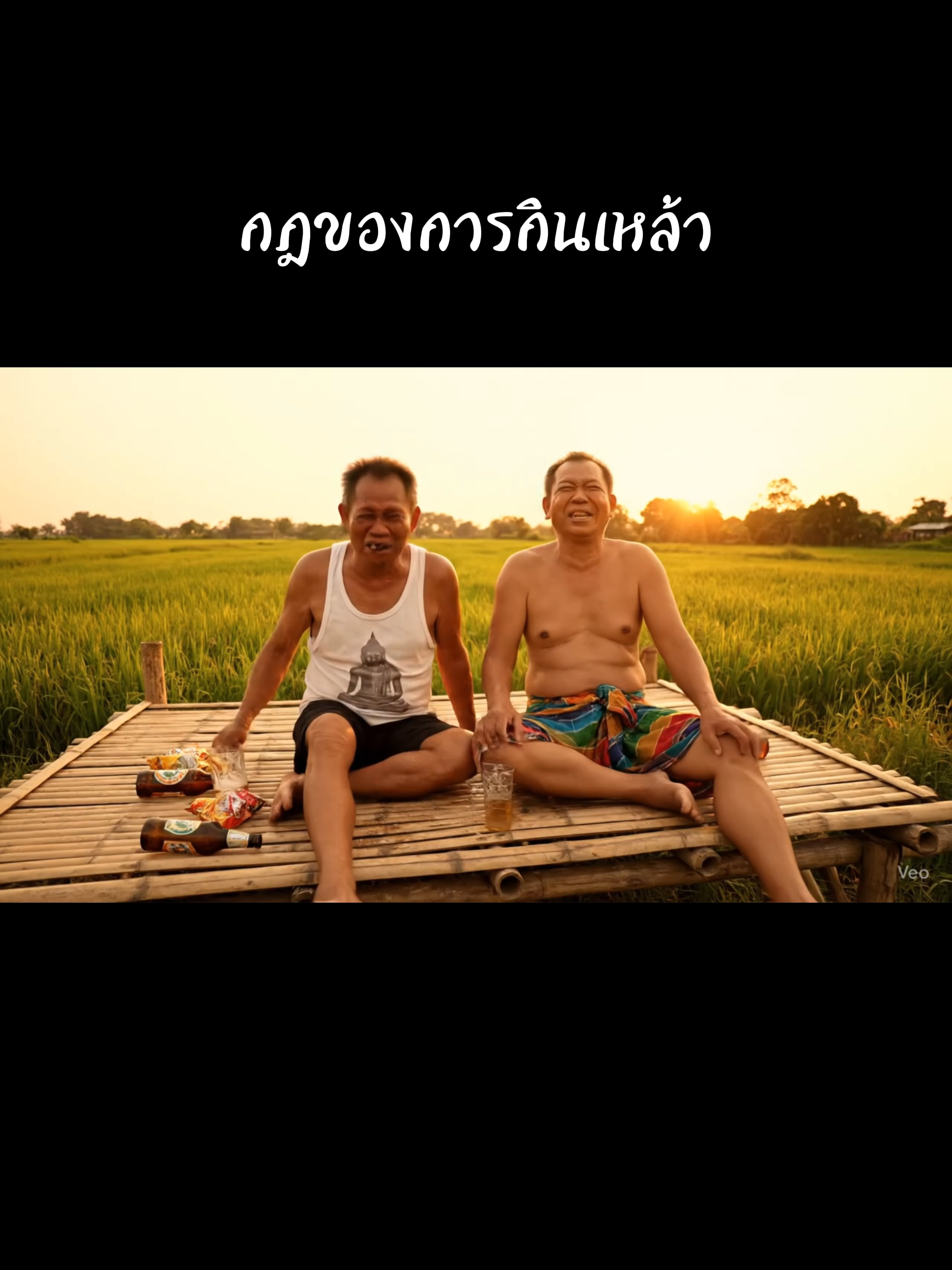 กฎของการกินเหล้า คือห้ามพูดเรื่องเศร้า เดี๋ยวเหล้าหมดเร็ว #ขี้เมา #สตอรี่ขี้เหล้า🍻#ตาเยิ้ม #ตาเยิ้มอีกเเล้ว5555555