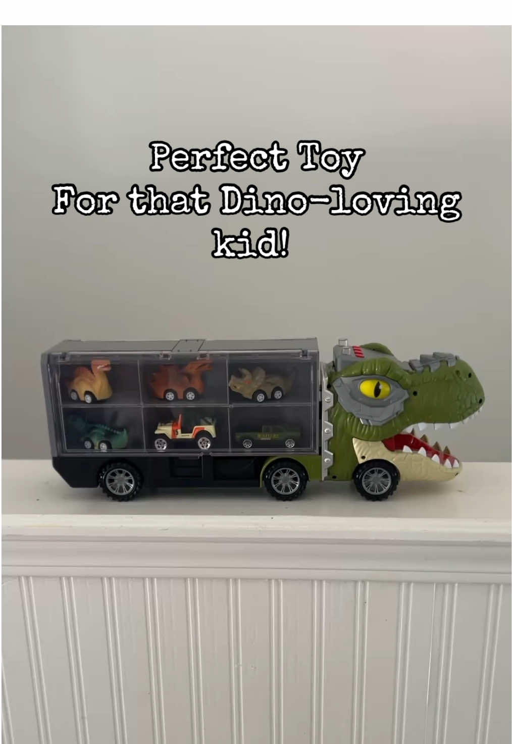 Our new favorite toy this summer! #dinosaur #dinokid #dinosaurtoy #cars #cartoy #toys #kidstoys #boytoys #girltoy #dinocars @Joyfy-US 