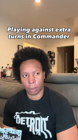 Playing against extra turns in Commander 🙄 #mtgtiktok #tabletopjocks #mtgcommander #magicthegathering #mtg #mtghumor 
