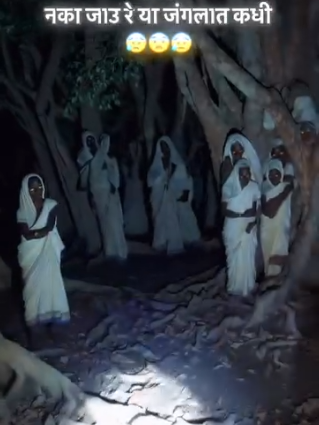 The Witches Jungle . 🧟‍♂️ #churail #chudail #Witch #witches #horror #hauntedforest #hauntedjungle #scary #spooky 