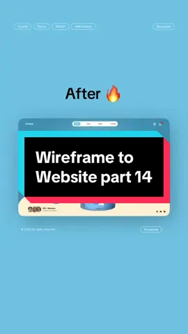 Wireframe to website design part 14. Need a custom website? 💸Contact us now, link in bio 🚀 #website #webdesign #webdevelopment #designer #entrepreneur #businessgrowth #webdesigner  