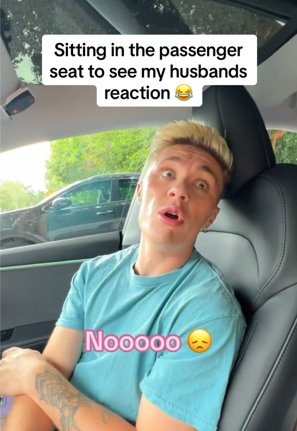Proof he’s just a passenger princess 👑😂 #couplescomedy #couplegoals #couple 