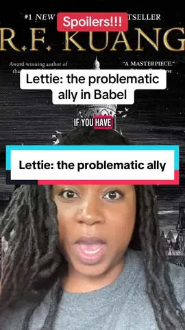 She’s so much like the American suffragettes who hated the 15th amendment. Toss Margaret Sanger in there too. #babel #ally #rfkuang #booktalk #bookreviews #bookreviewer 