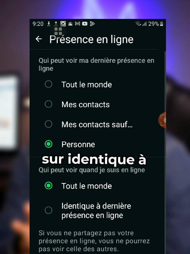 voici comment rester anonyme sur WhatsApp.  #astuces #whattsapp #tricks 