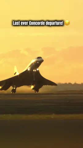 Last Ever Concorde Departure! 😔 #fyp #aviation #planes #nostalgia #planespotting #concorde #history #aviationlovers #oldvideo #memories #lastflight #atc #concordeplane #britishairways 