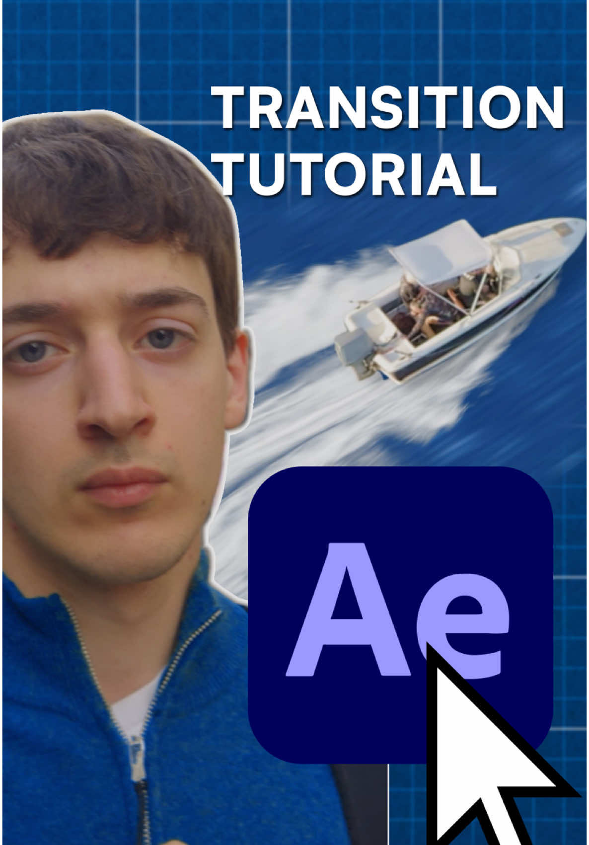 TUTORIAL — How I made this viral transition? 🤔 I give away the project file for free, watch till the end to get it 🙏  #tutorial #aftereffects #edit #transition #vfx 