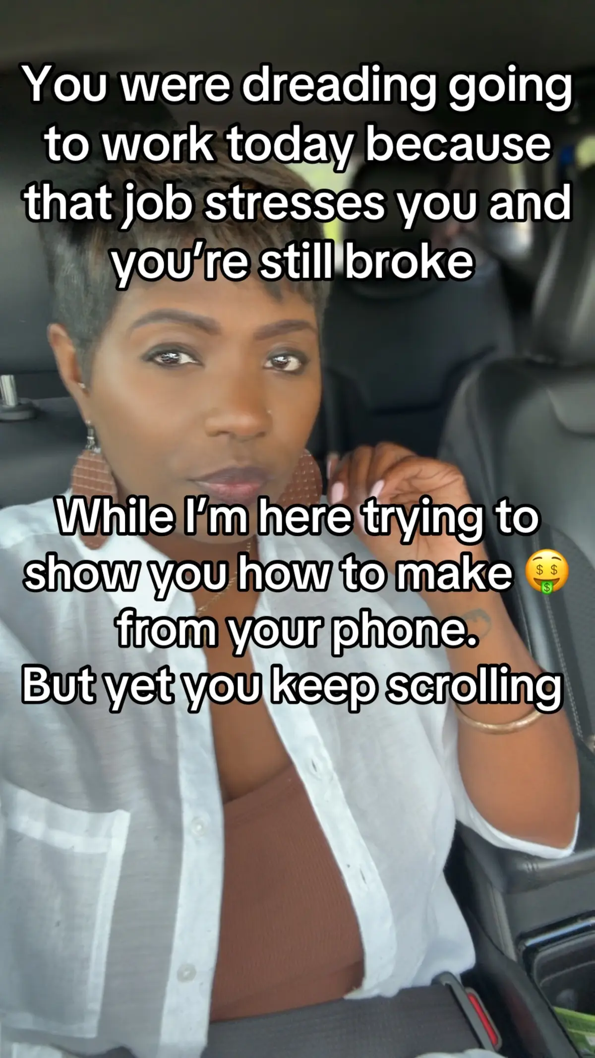 No you don’t have to quit your 9-5 BUT yes you can add to your income if it’s NOT enough! Being broke is hard! Chose your hard if you’re not changing it you’re accepting it!  I was able to invest In myself bought a complete business in a box showed up daily and in 5 months I changed my income bracket I made 31k .. you are just 1 decision away from doing the same..  The only thing that’s stopping you is YOU‼️ Comment ‘teach me’