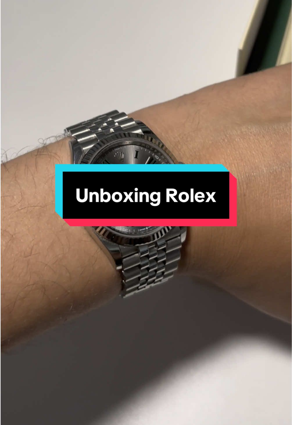 Unboxing Rolex Datejust Wimbledon 36mm ⌚️✨ #Lifestyle #rolex #luxurywatches #pourtoi 