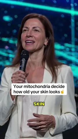 Your mitochondria decide how old your skin looks #beautysecrets #AntiAgingTips #YouthfulSkin #WomenOver40 