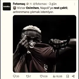 ya Galatasarayın yada Galatasarayın olacağım demiş #ozanvidds #victorosimhen #nijerya #forvet #fyp #fypシ #fypシ゚viral #fyppppppppppppppppppppppp 