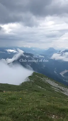 Combing both is the solution..🏔️#summit #clouds #2000m #peak #alps #mountain 