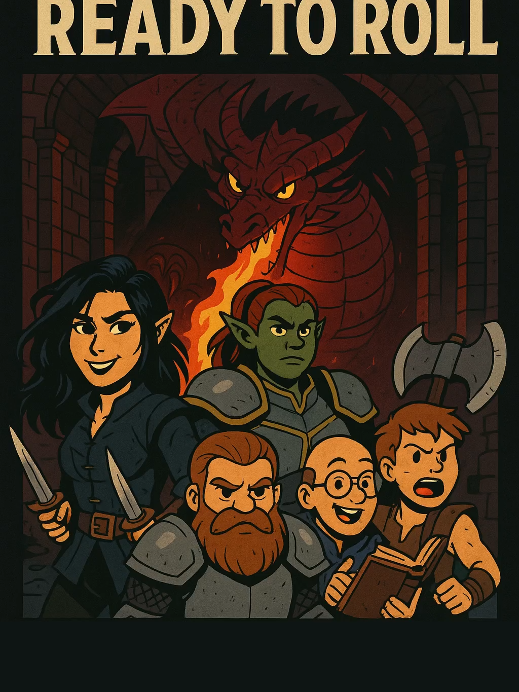 Ready to Roll #DnD #TTRPG #dragon